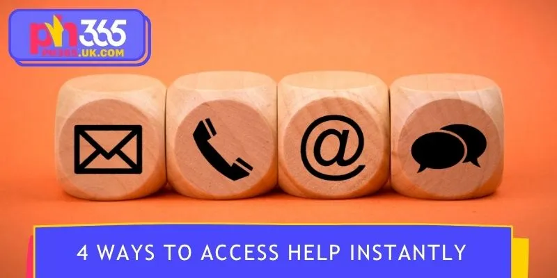 4 ways to access help instantly