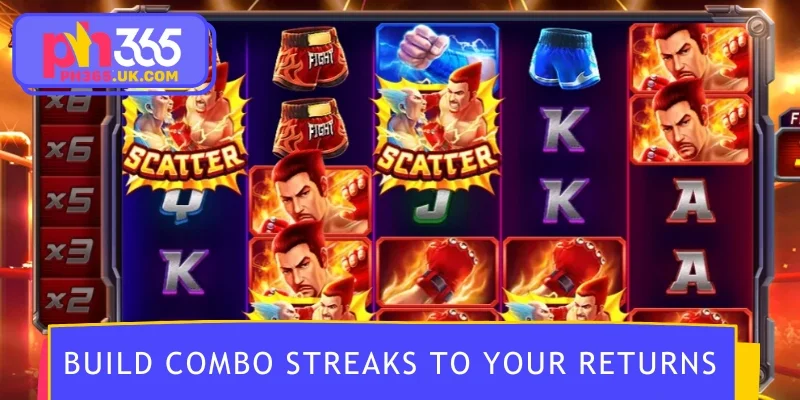 Build combo streaks to boost your returns