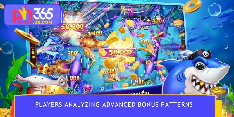 Players analyzing advanced bonus patterns to improve accuracy