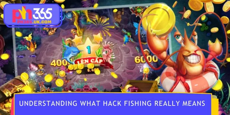 Hack fishing gameplay in a secure arcade