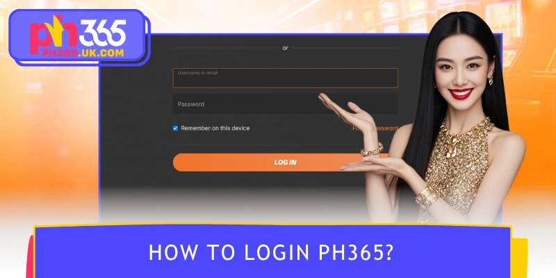 PH365 log in guide