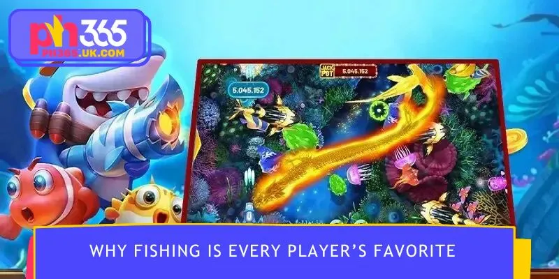 Players Fishing celebrating rewards after winning