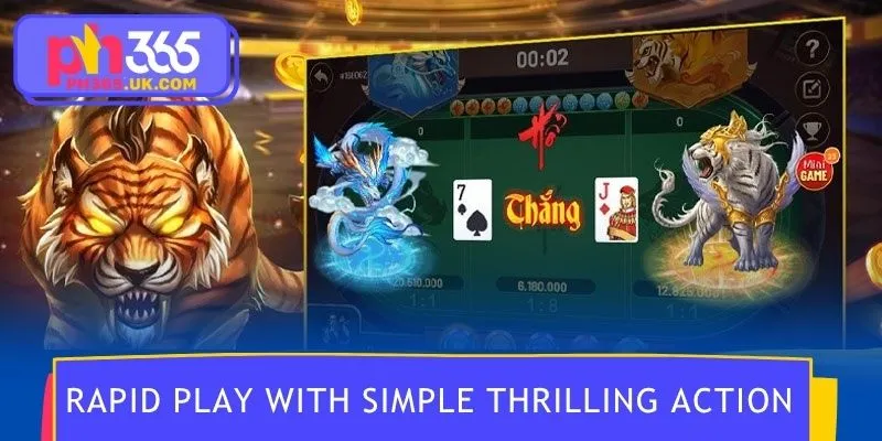 Quick rounds offering thrilling, simple gameplay